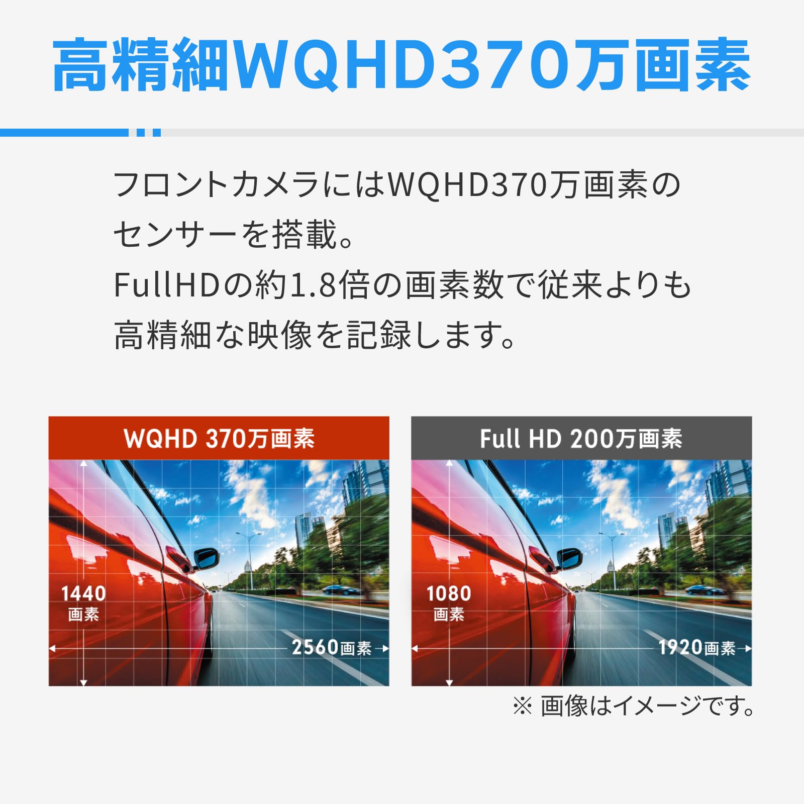 Amazon.co.jp: コムテック ドライブレコーダー ZDR065 フロントカメラ